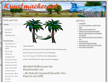 Tablet Screenshot of kunstmacher.net